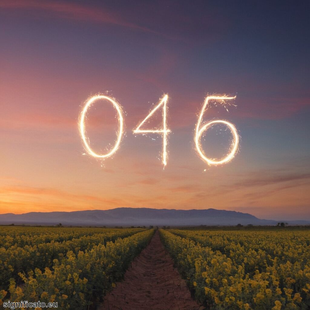 Numero Angelico 646
