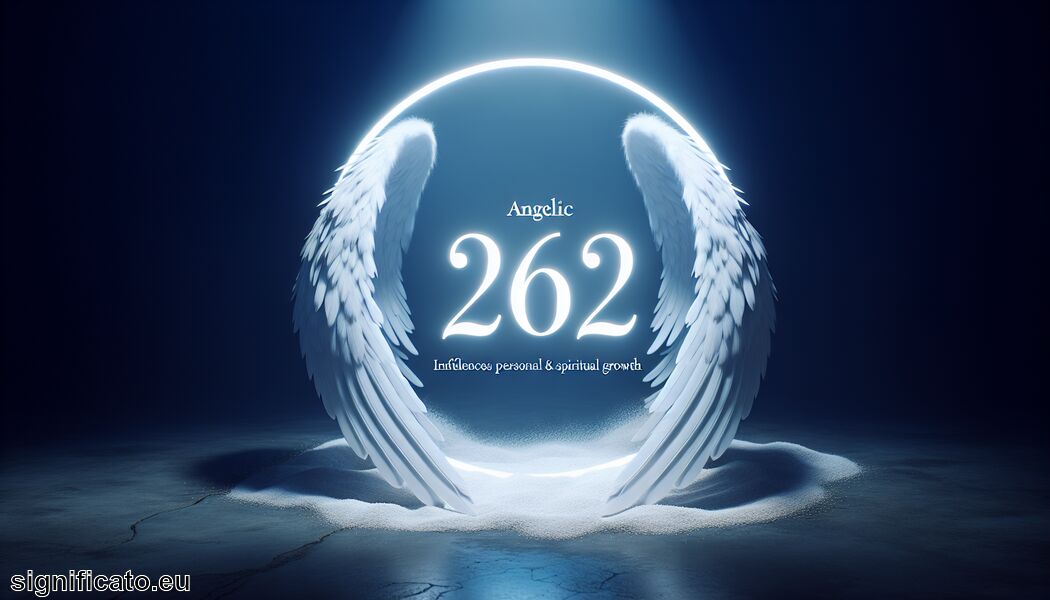 Influenza su crescita personale e spirituale - Numero Angelico 262