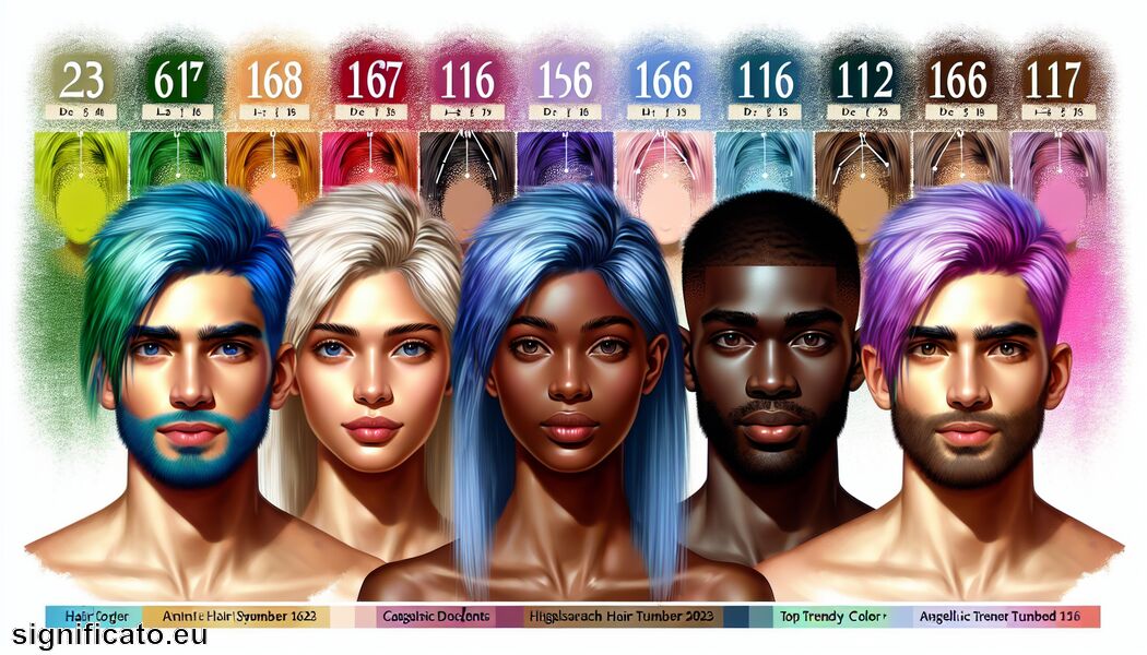 Tendenze colore capelli nel 2023 - Numero Angelico 161