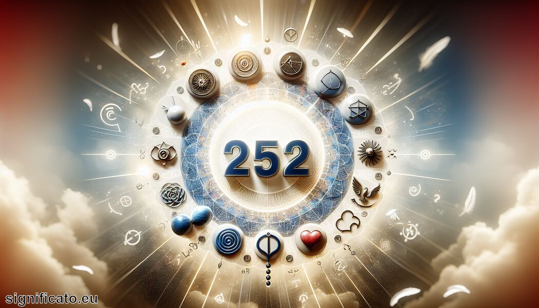 Messaggio di fiducia e positività - Numero Angelico 252